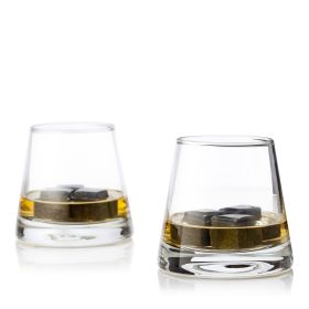 Glacier Rocks Cubes and Rocks Glass Set Viski® (Set of 2)