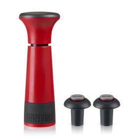 Vacuum Pump Wine Saver in Raspberry by Innovine™