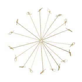 Long Bamboo Appetizer Picks True (Set of 24)