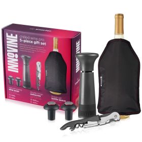 Chilled Wine Pro 5-Piece Gift Set by Innovine