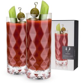 Gem Crystal Highball Glasses Viski®